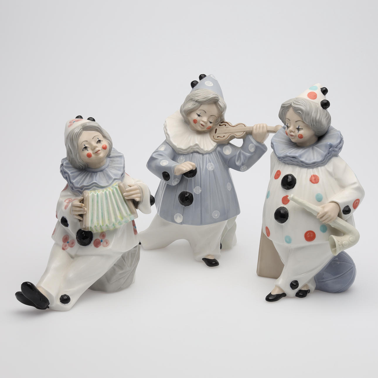 FIGURAS, 3 piezas, Tengra, España.