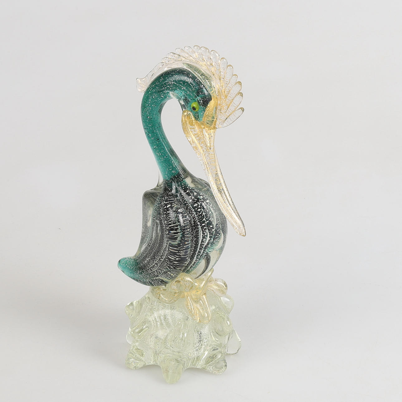 GLASFÅGEL, Murano, Italien.