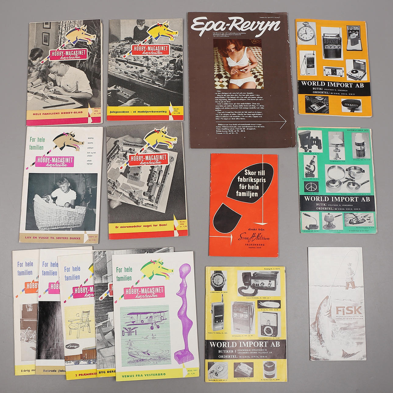 PRODUCT CATALOGS etc., A Collection, 1900s. Books, Maps & Manuscripts ...