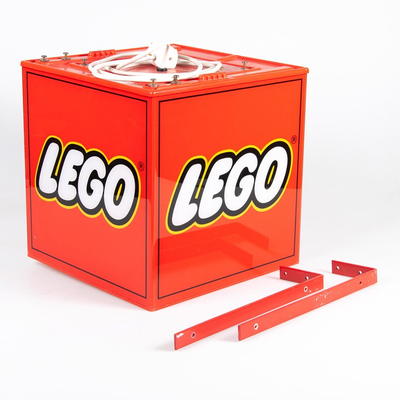 LEGO. Advertising display, with lighting.