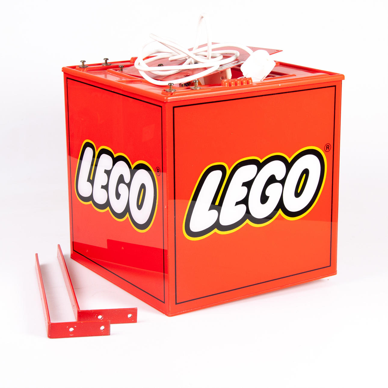 LEGO. Advertising display, with lighting.