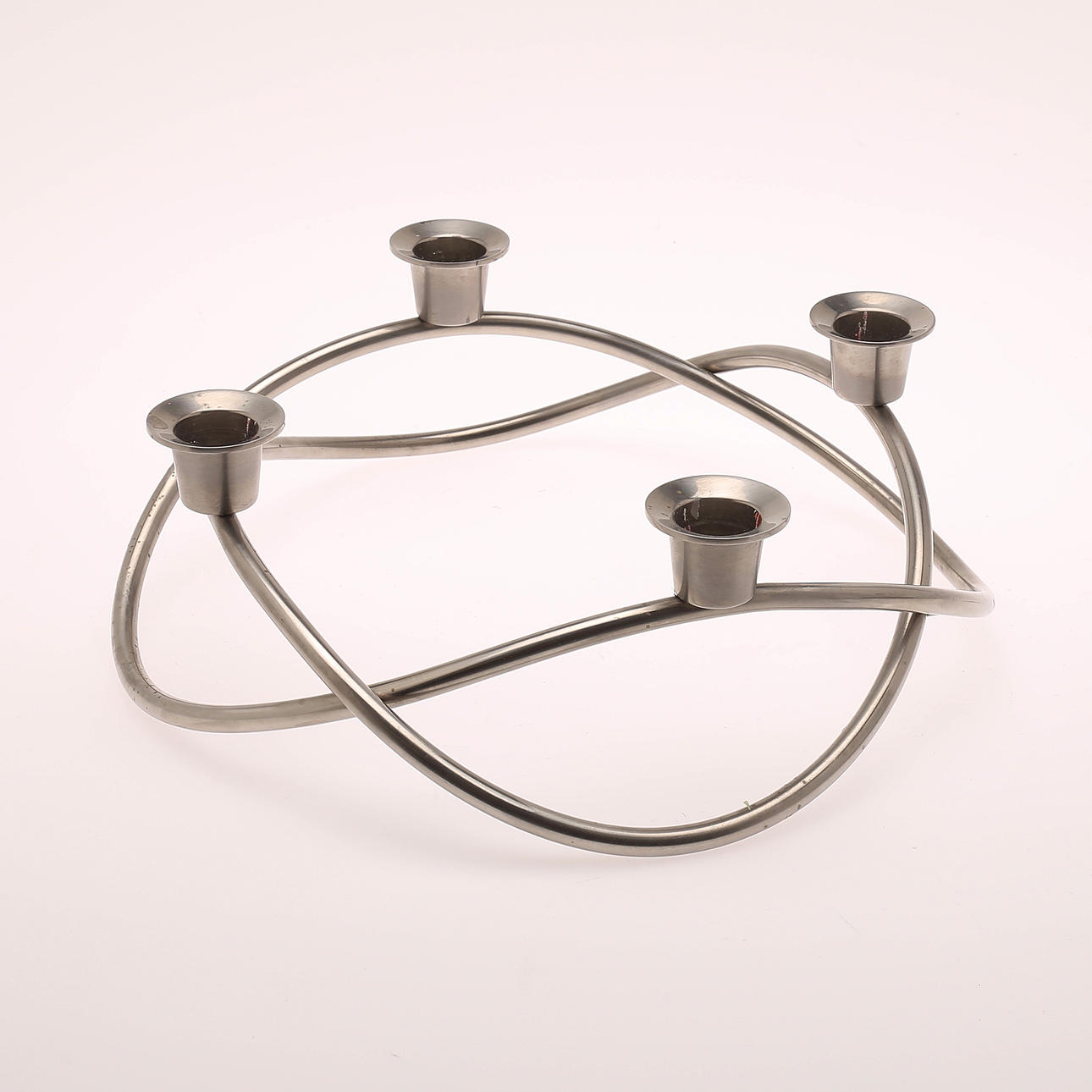 GEORG JENSEN. Ljusstake, stål, "Season", Danmark.