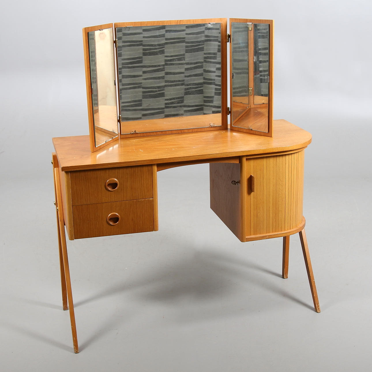 SMINKBORD, teak, 1960-tal.