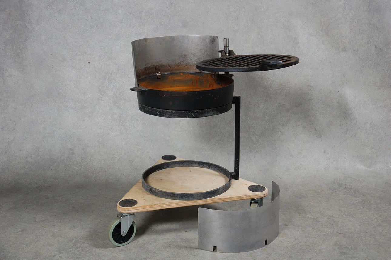 GRILL, " Morsö " Danmark, gjutjärn, rostfritt.