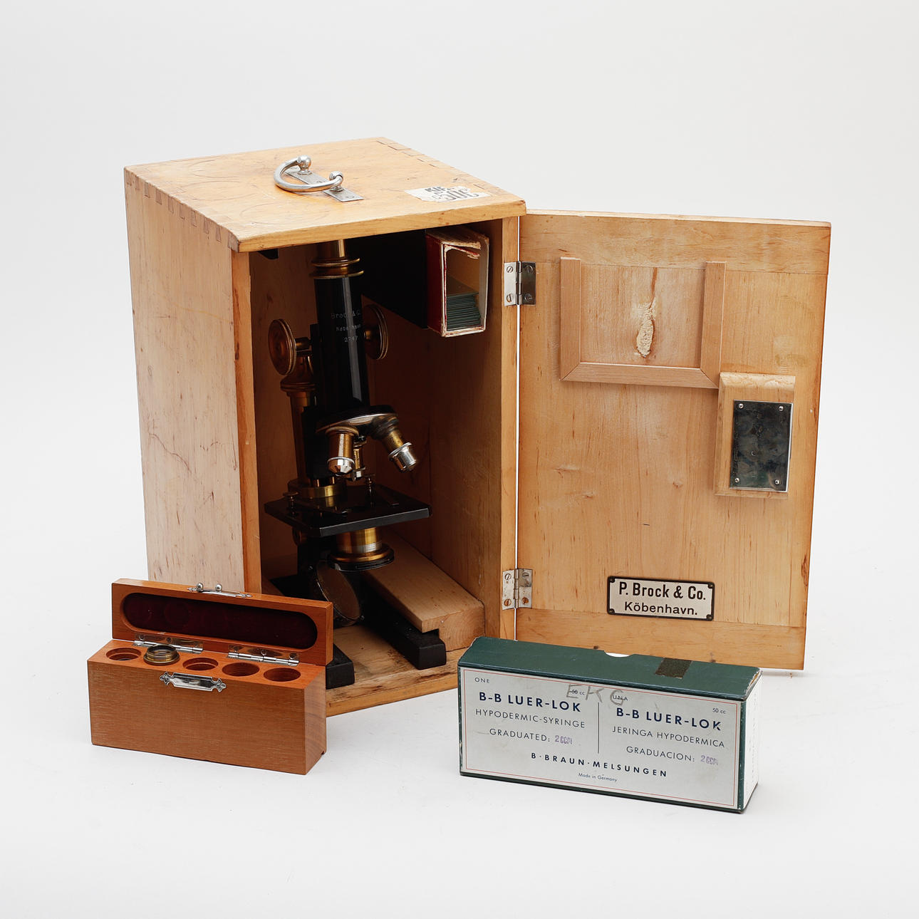 MIKROSKOP, P. Brock & Co, København.