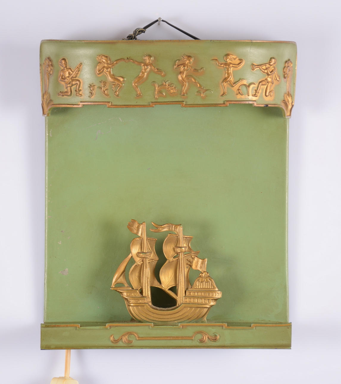 VÄGGLAMPA, Stjärnmetall, Ystad.