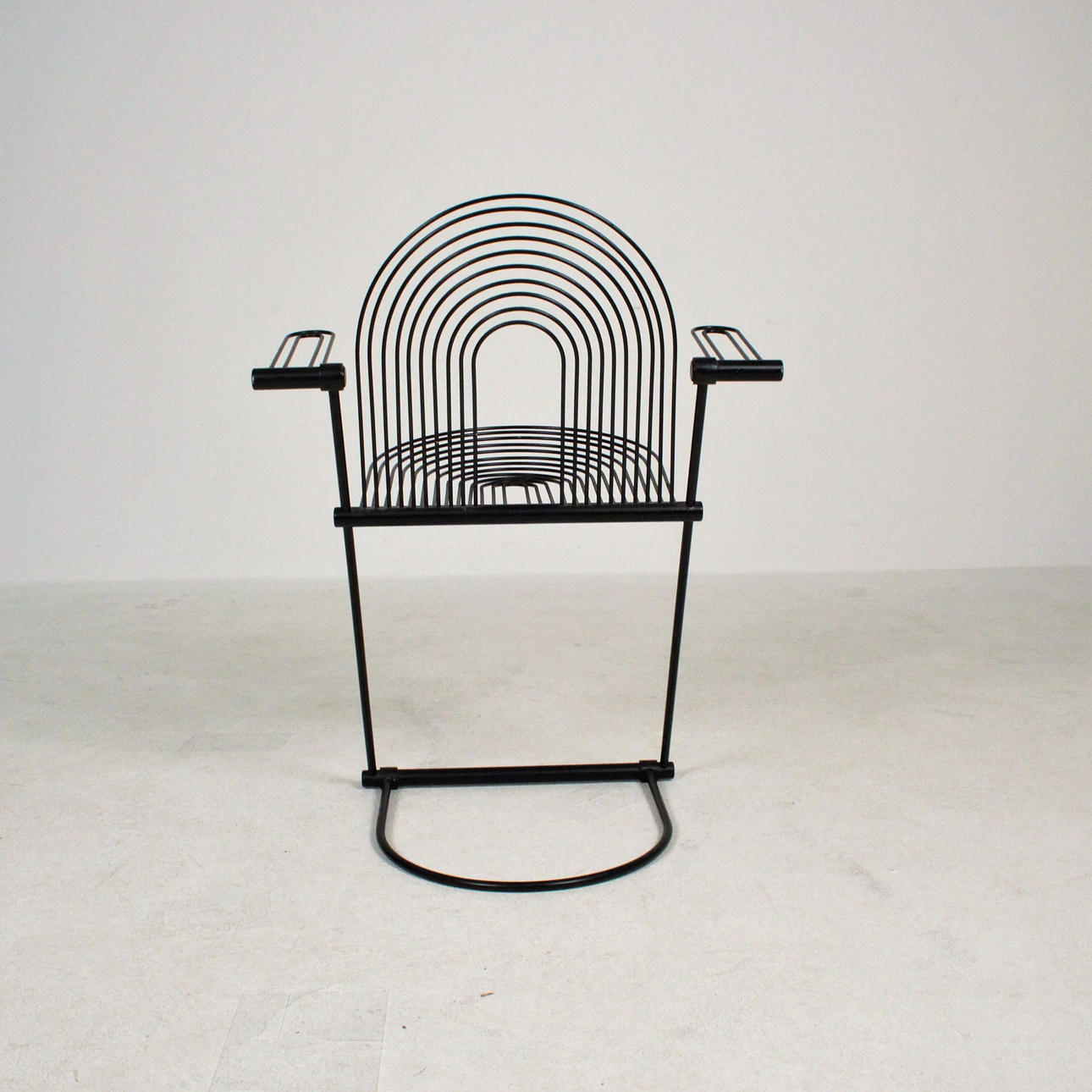 HERBERT UND JUTTA OHL. Swing Chair for Rosenthal, 1980s. Furniture