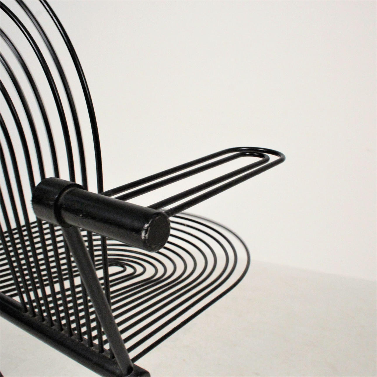 HERBERT UND JUTTA OHL. Swing Chair for Rosenthal, 1980s. Furniture 