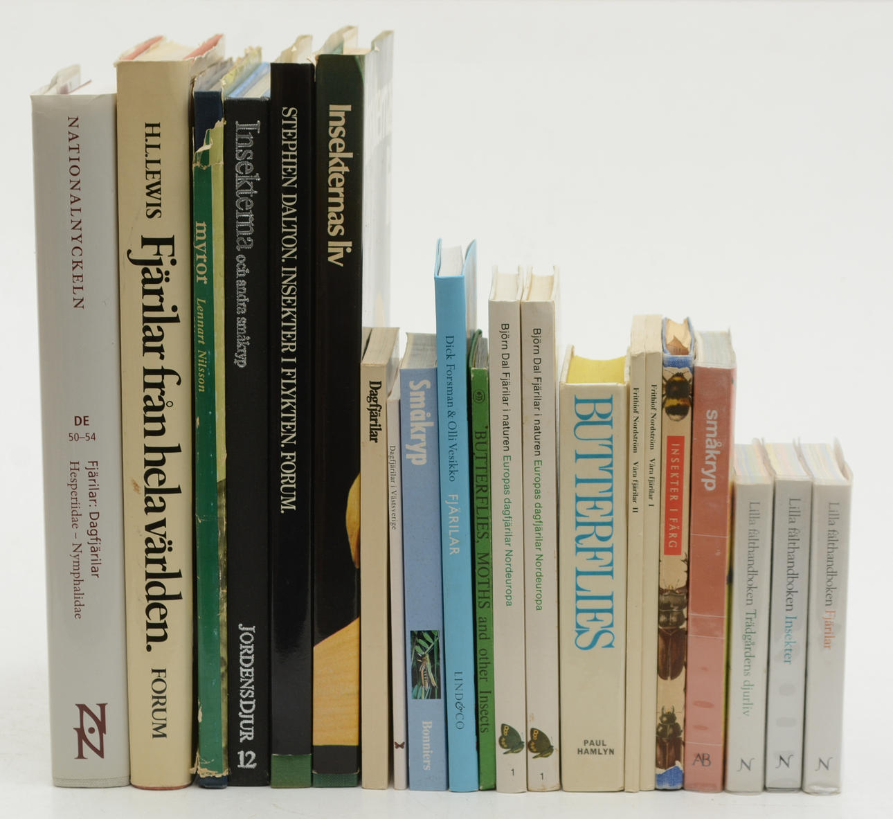 Butterflies & Insects. 20 Volumes.