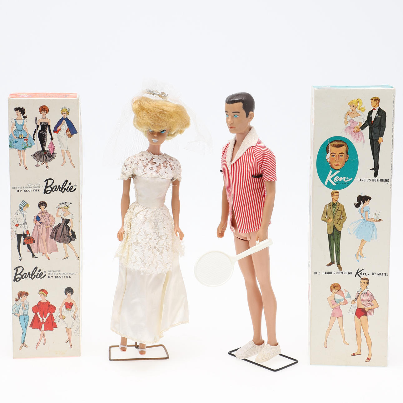 BARBIE & KEN, Mattel, 1960s.