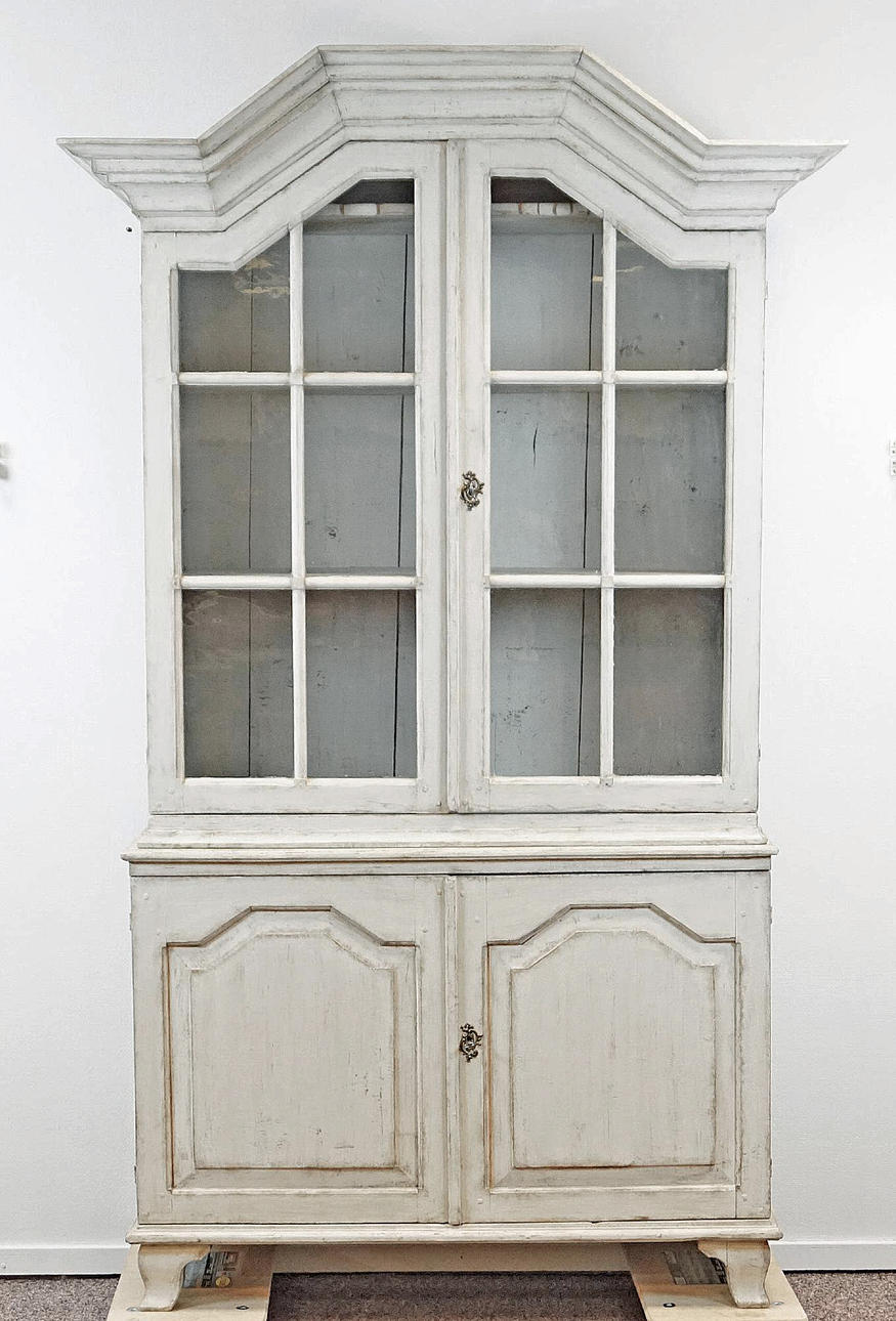 VITRINE, Rokoko, 18. Jahrhundert.