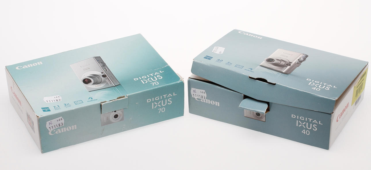 DIGITALKAMEROR, 2 st, Digital Ixus 40/70.