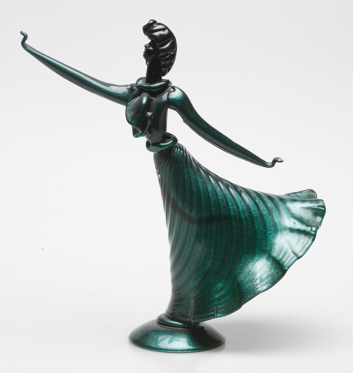 FIGURIN, glas, Murano, Italien, 1900-tal.