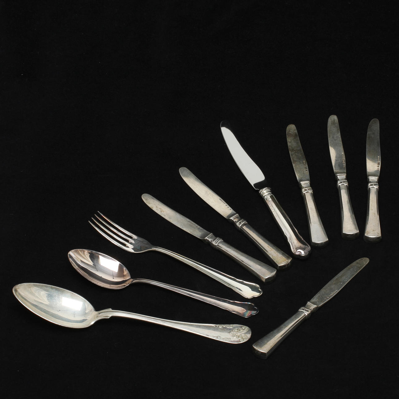 SILVER, 10 delar, 1900-tal.