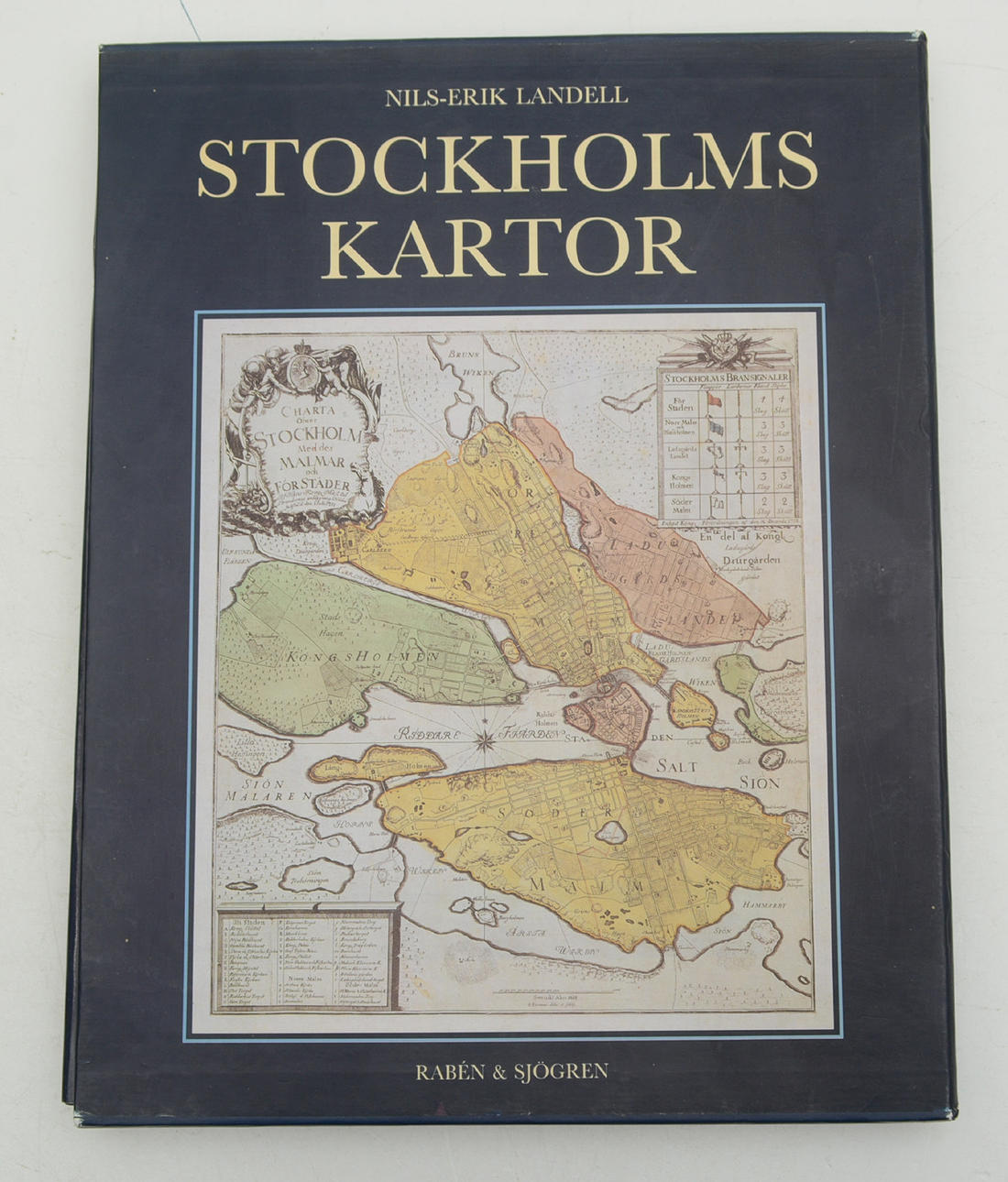LANDELL, NILS-ERIK. Stockholm maps.