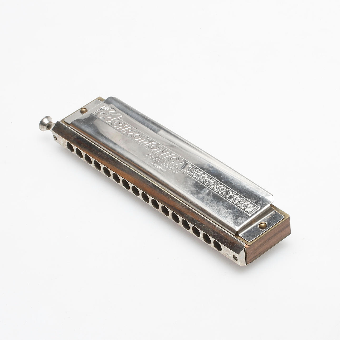 MUNSPEL, "The 64 chromonica", M. Hohner, Tyskland.