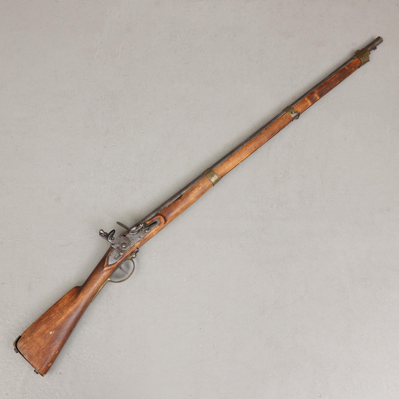 FLINTLOCK GUN, m/1791, Sweden.