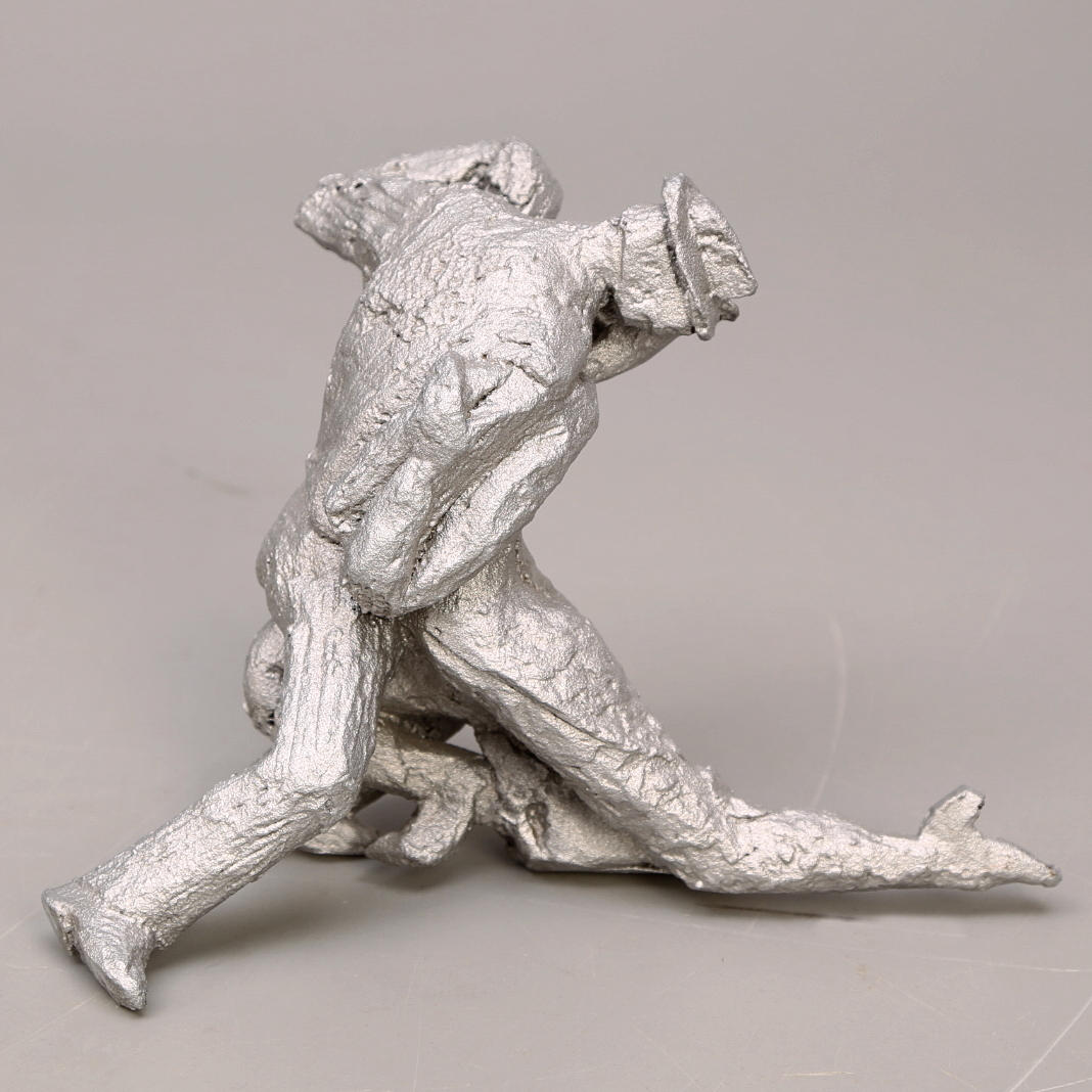 WANJA "NONES" HÅKANSSON. Skulptur, lättmetall, signerad.