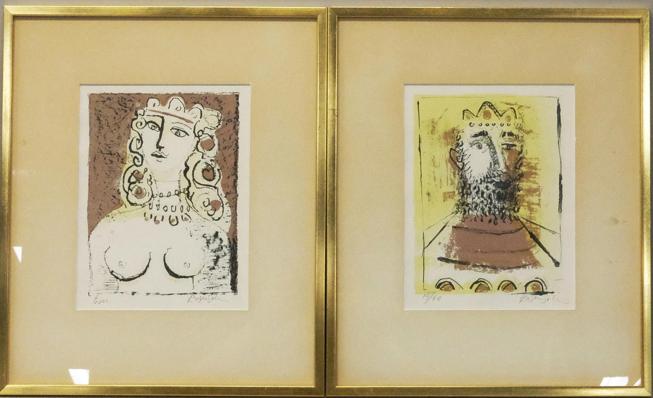 LENNART ROSENSOHN. 2 LITOGRAFIER.