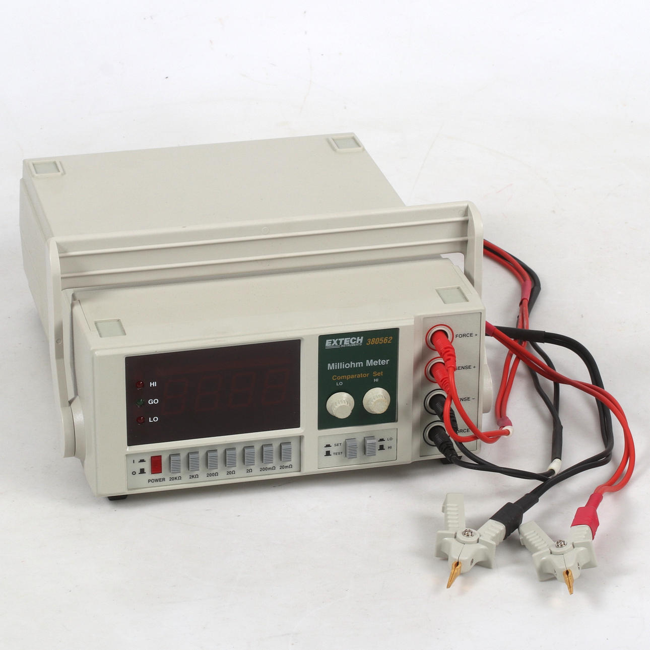 EXTECH, 380562, Milliohm meter.