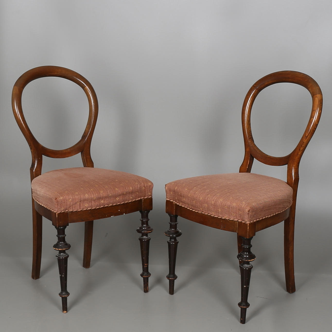 STOLAR, 1 par, nyrokokostil, 1900-talets första hälft.