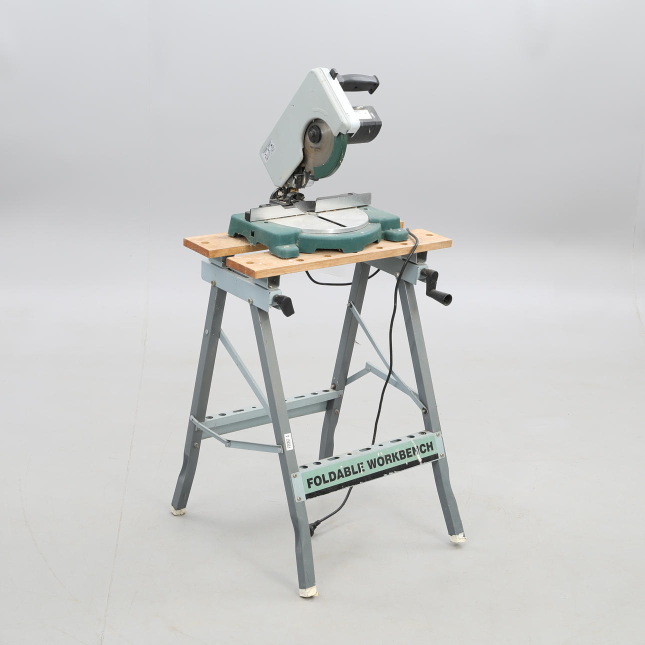 CUT SAW on pallet, angle bar.