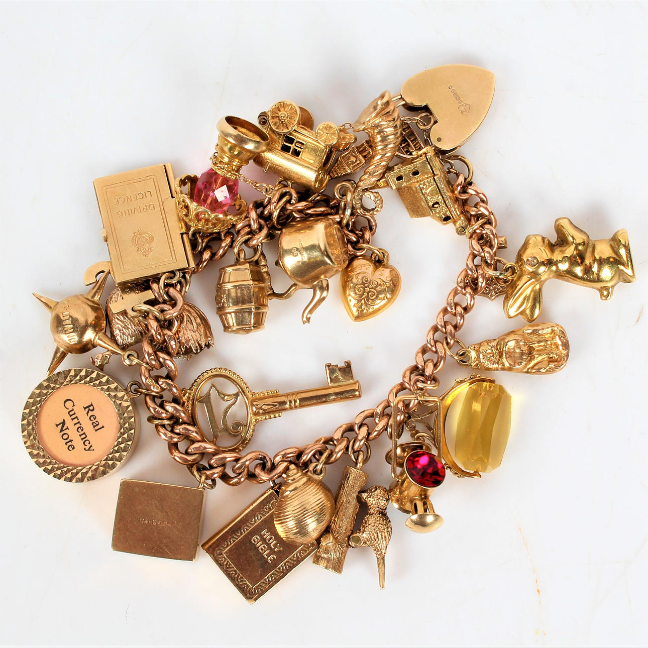 9ct gold charm bracelet sale Black Friday Top Sellers