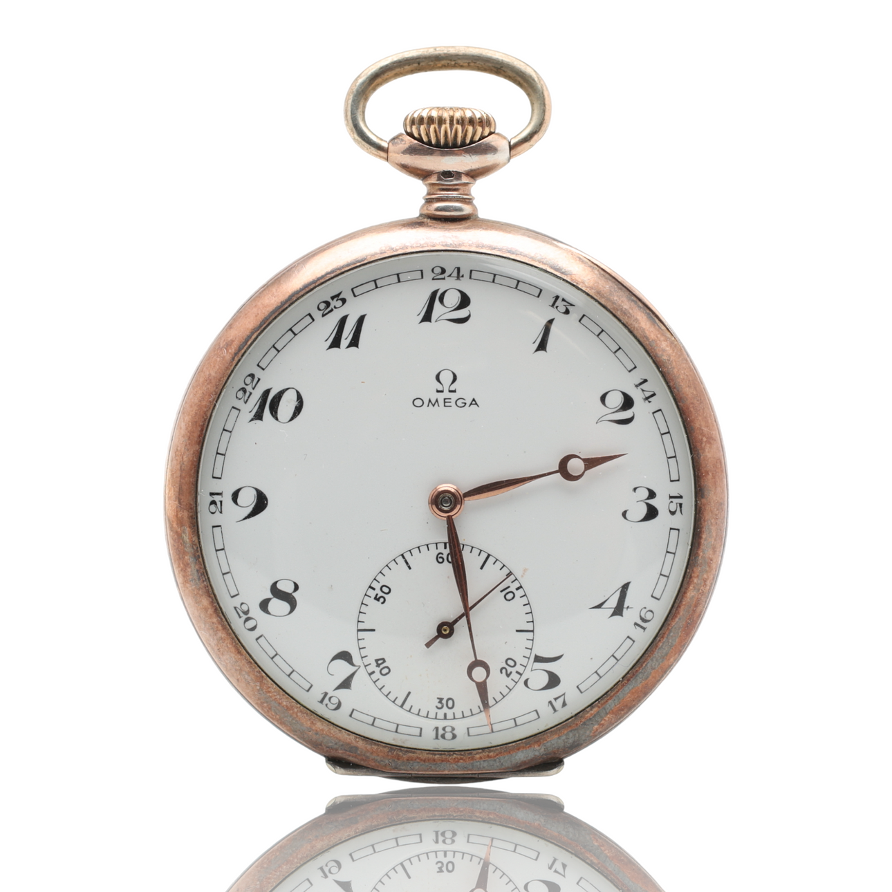 FICKUR, silver, Omega, 1900-tal.