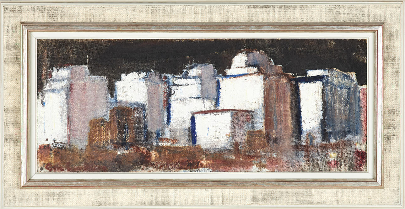 ERIC LUNDBERG. Oil on canvas. Signed Eric Lundberg.