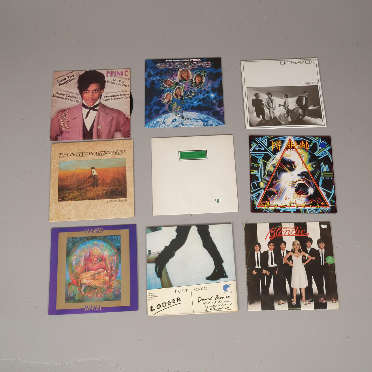 LP-SKIVOR VINYL. Ca 80 st.