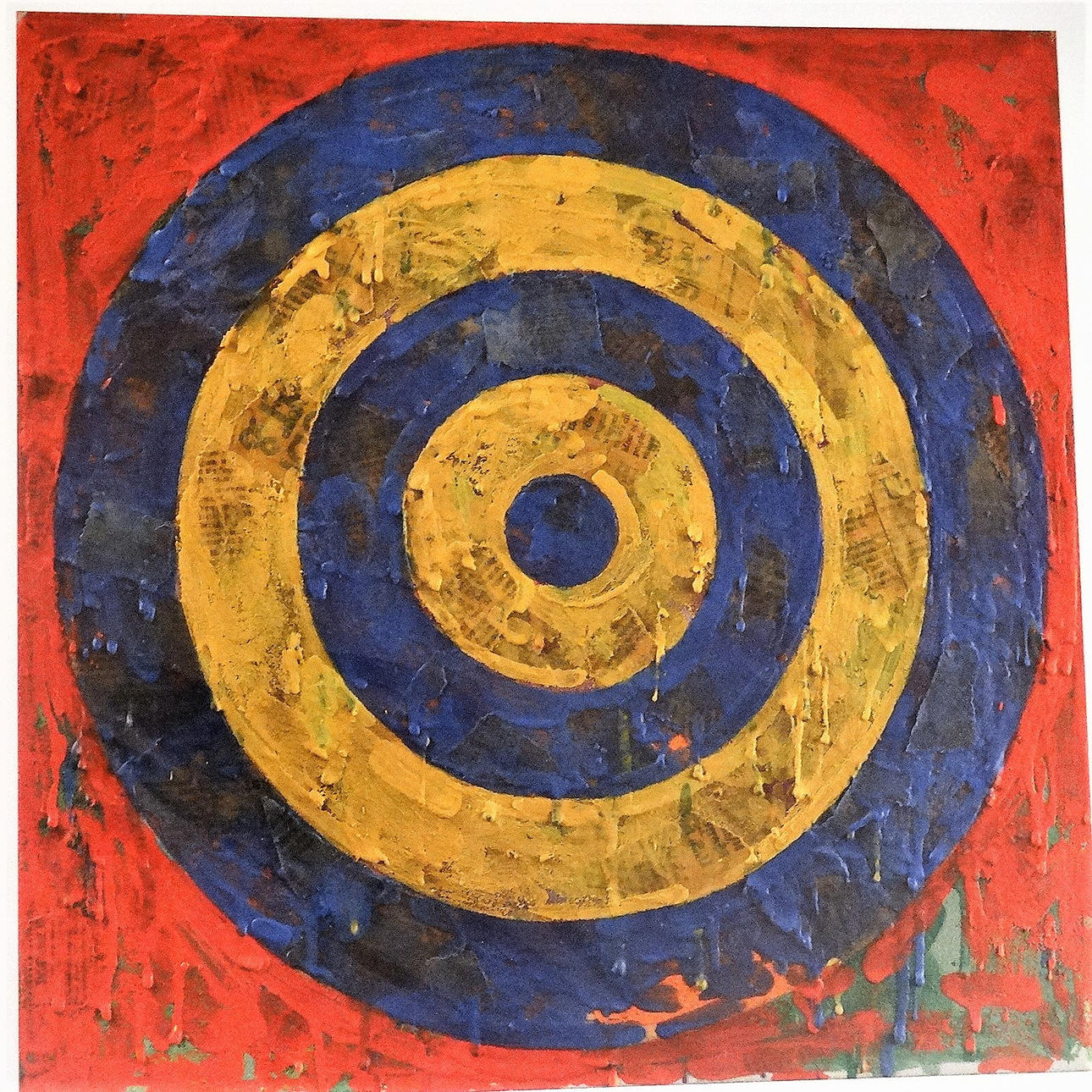 JASPER JOHNS. Offset, 2014.