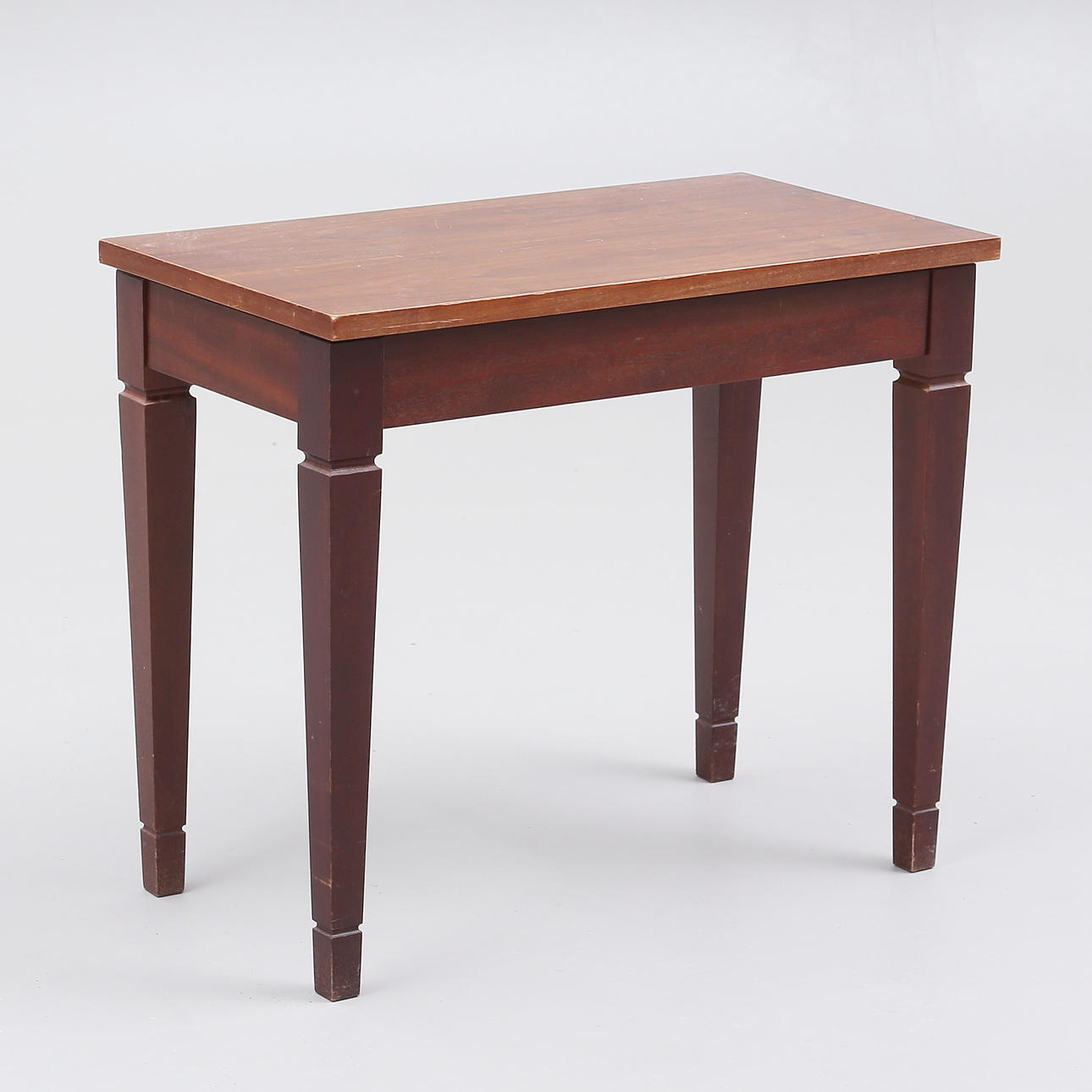 TABLE WITH STORAGE BOX, 1900s.