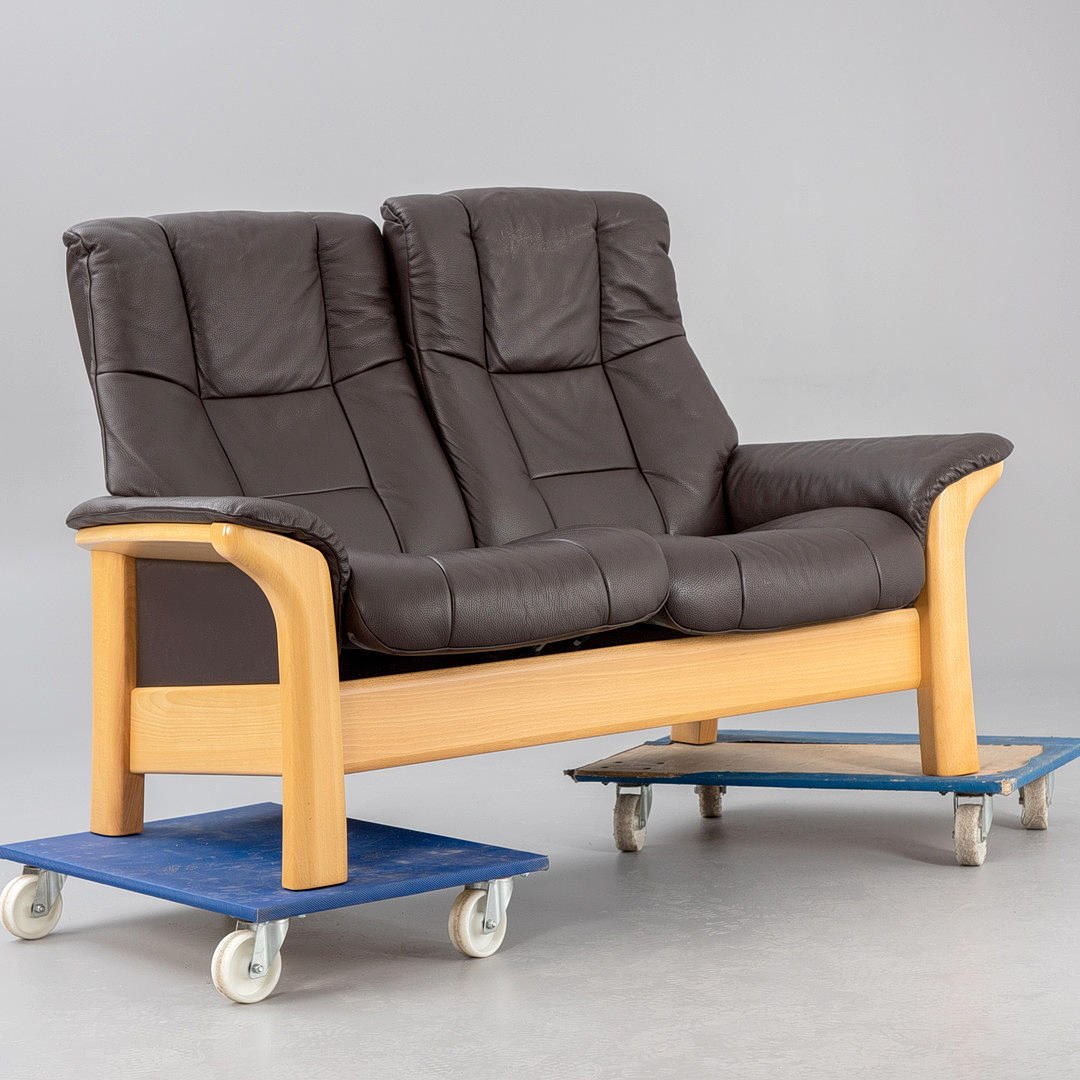 Ekornes. 'Stressless' 2-Sitzer Sofa. Norwegen.