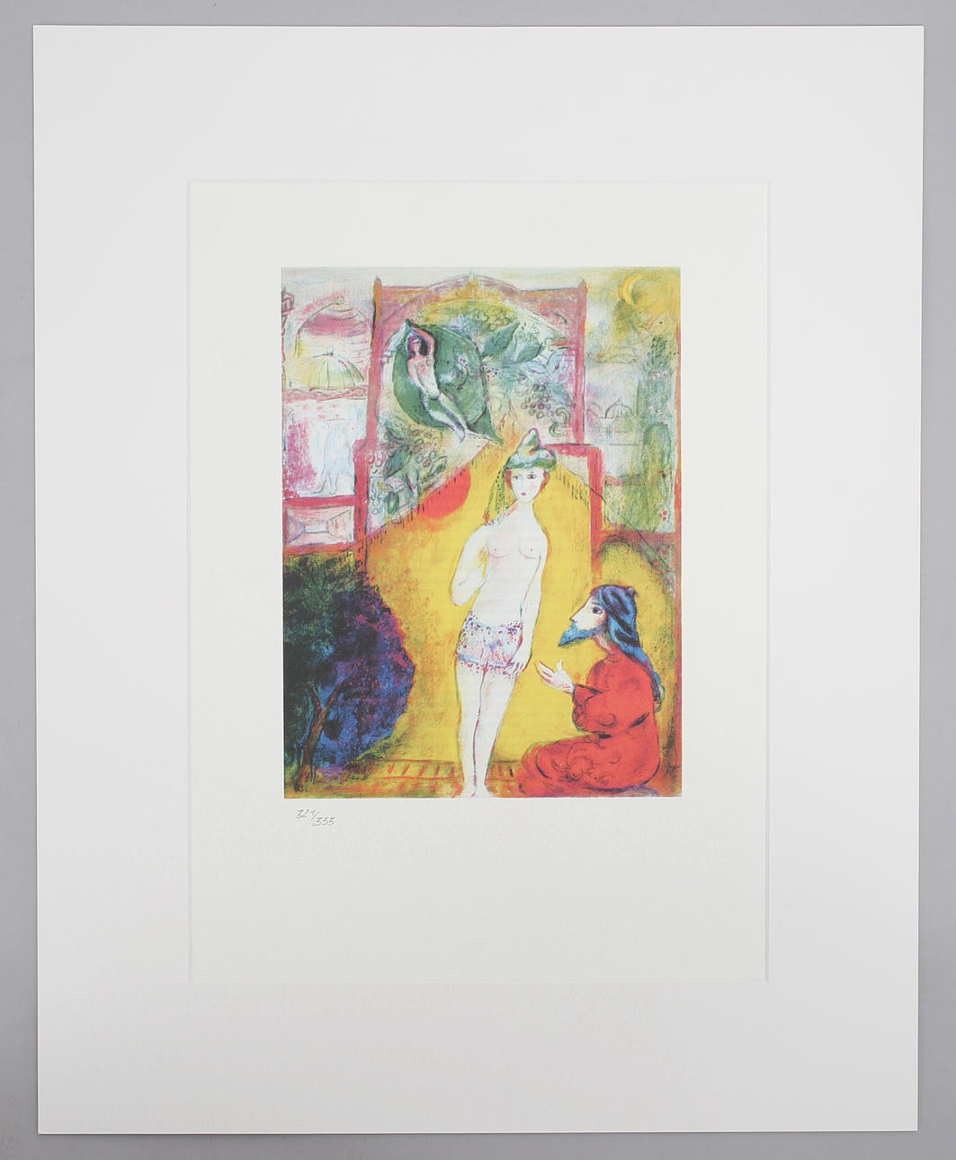 MARC CHAGALL (6. JULI 1887- 28. MÄRZ 1985). EFTER. Arabiska nätter.