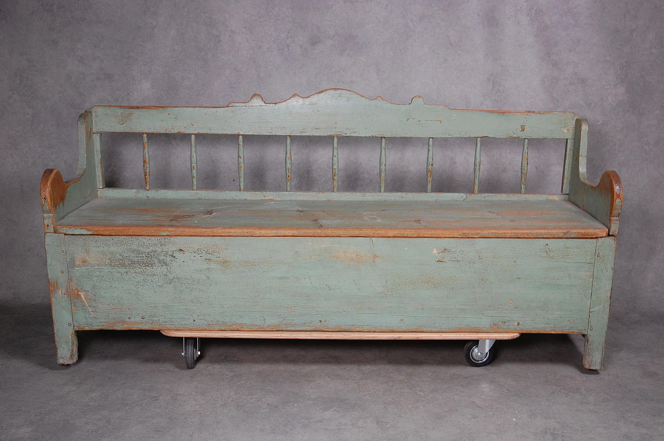 KÖKSSOFFA, originalmålad, Millesvik Värmlandsnäs, 1800-talets början.