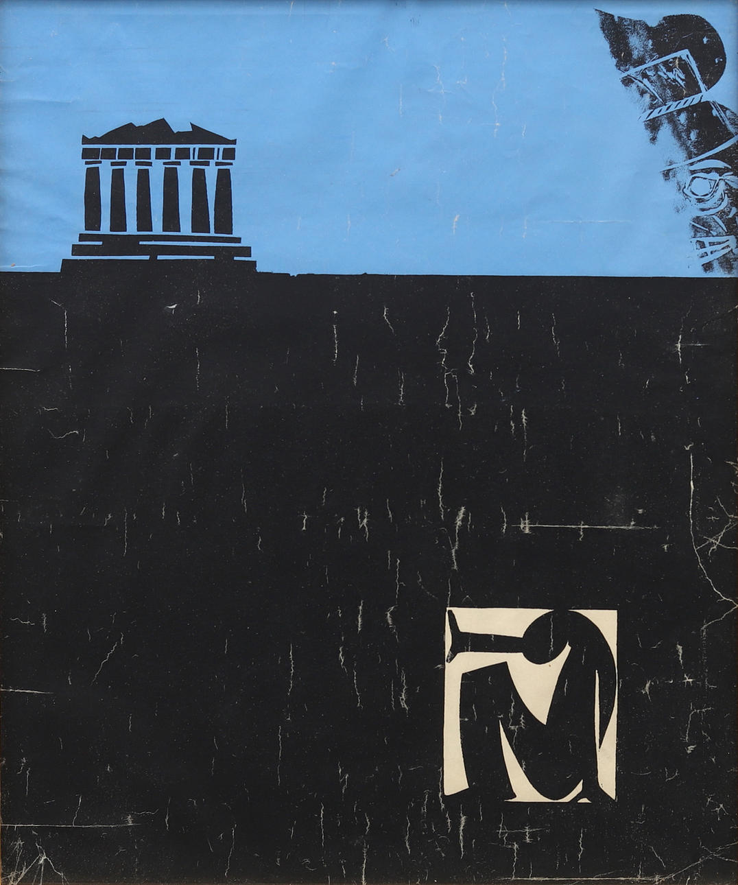 POLITISCHES PLAKAT, Siebdruck.