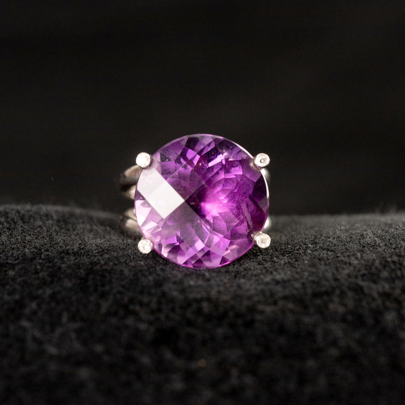 Amethyst Ring.