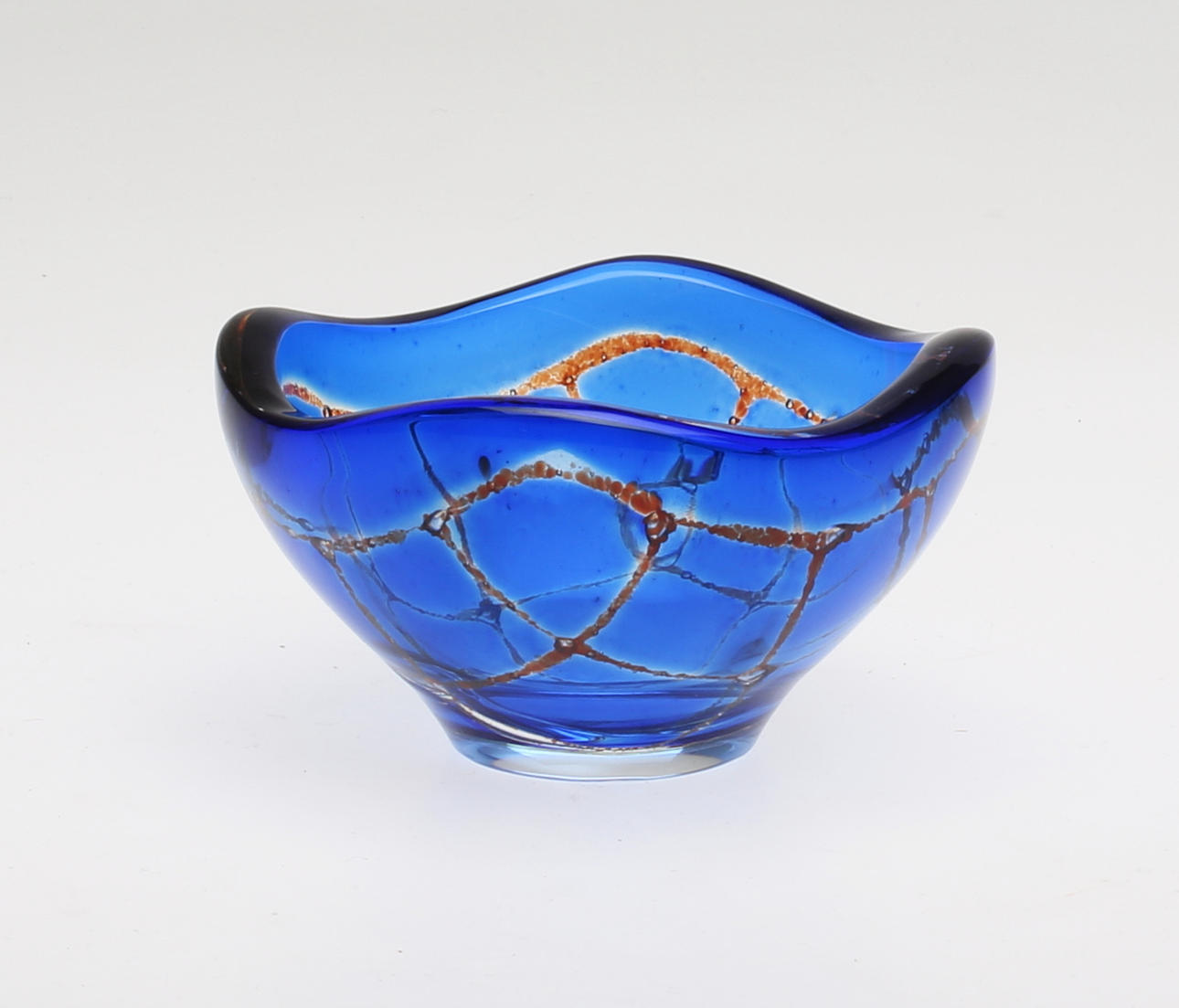 KONSTGLAS, skål, Sven Palmqvist, Orrefors.