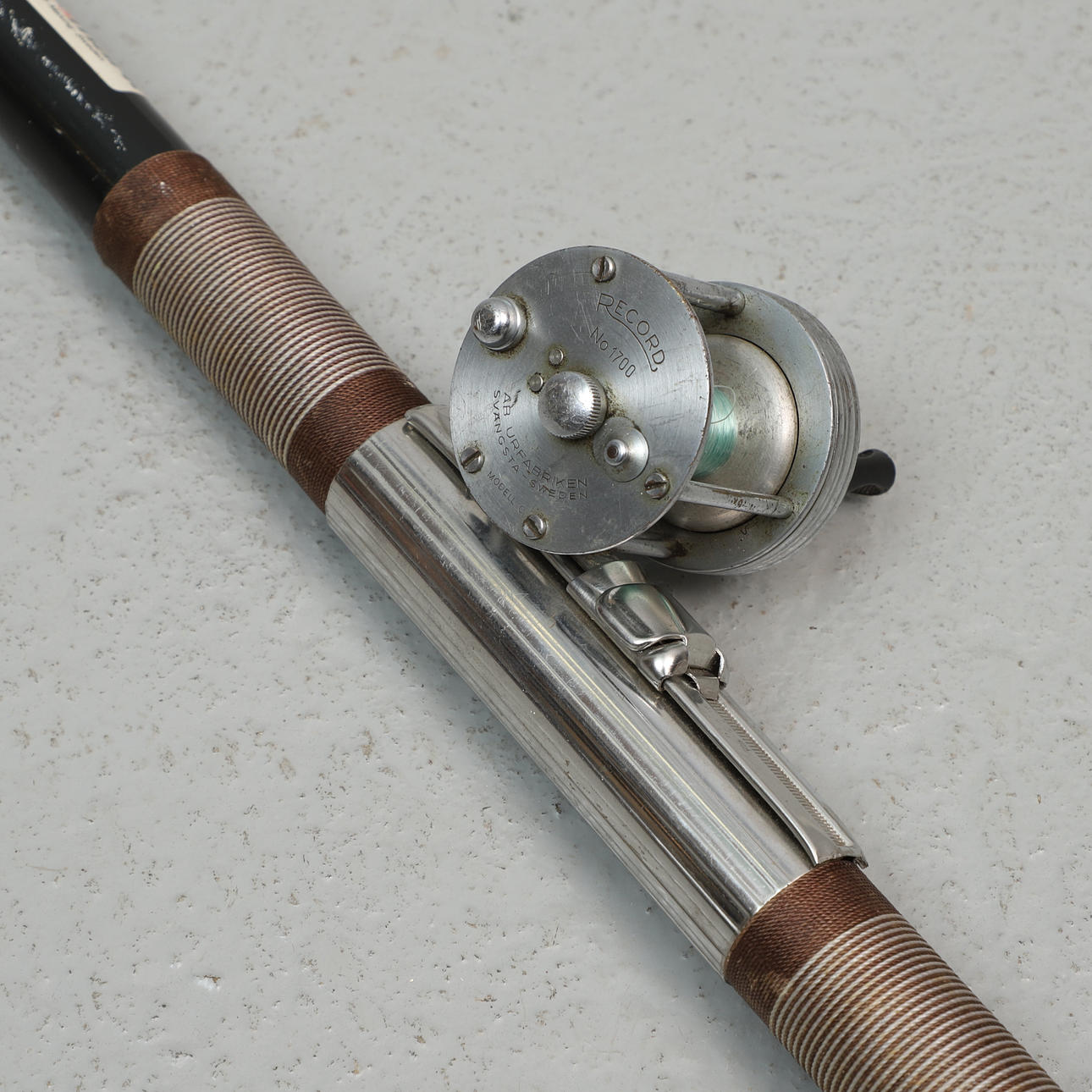FISHING ROD WITH ROLLER, telescopic rod, reel Record 1700 C. Miscellaneous  - Miscellaneous - Auctionet