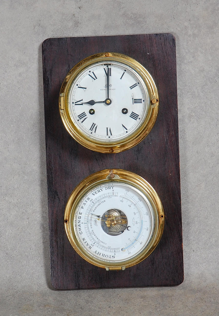 BAROMETER, KLOCKA, Schatz, Royal mariner.