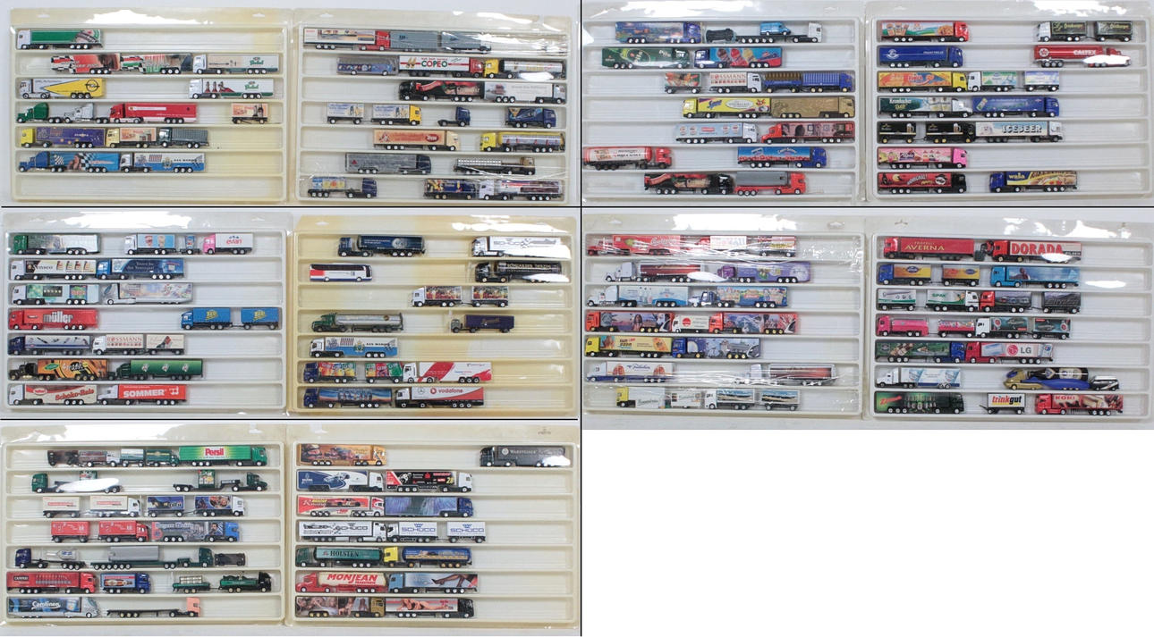Konvolut Werbetrucks / Modellautos.