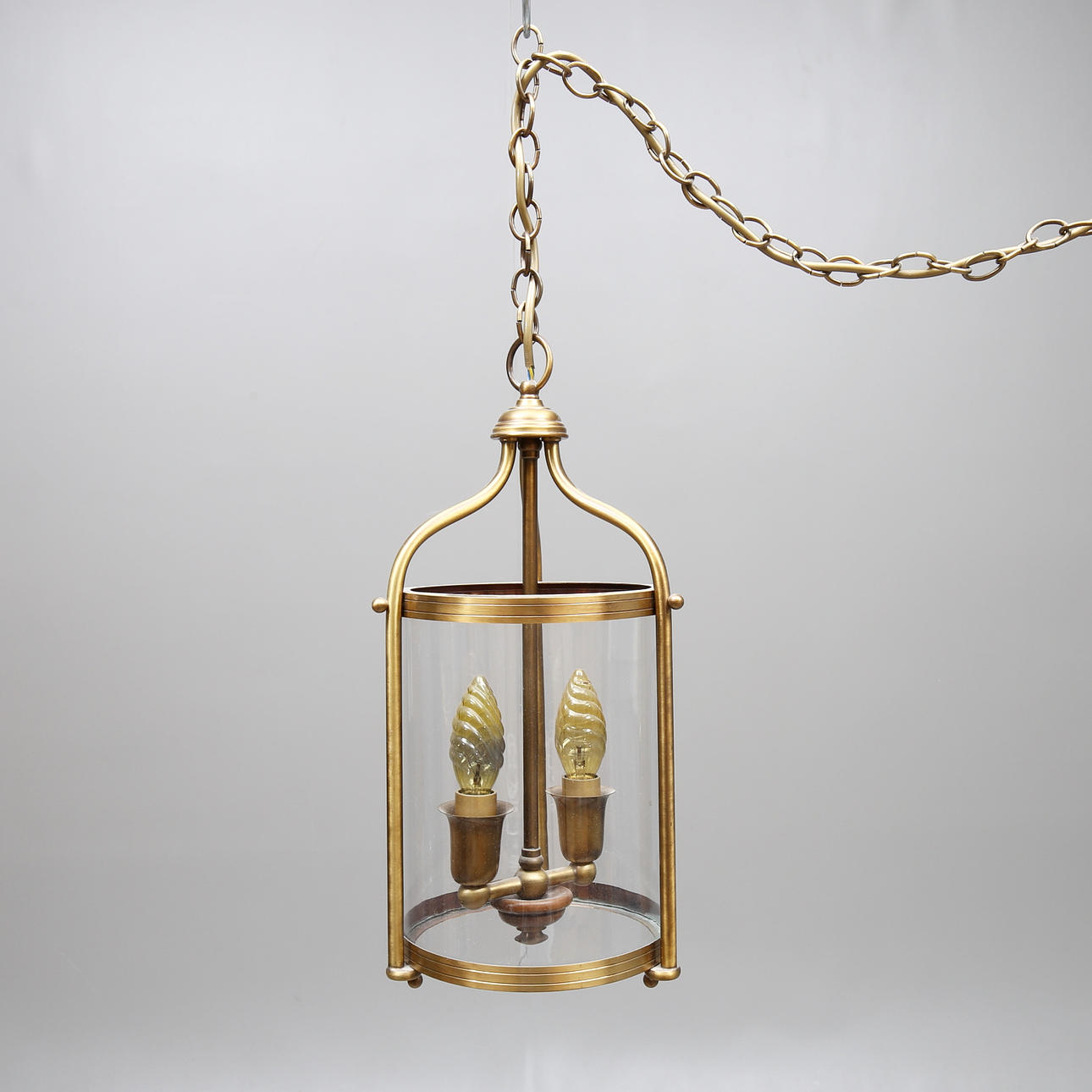 TAKLYKTA, glas och mässing, 1900-tal.