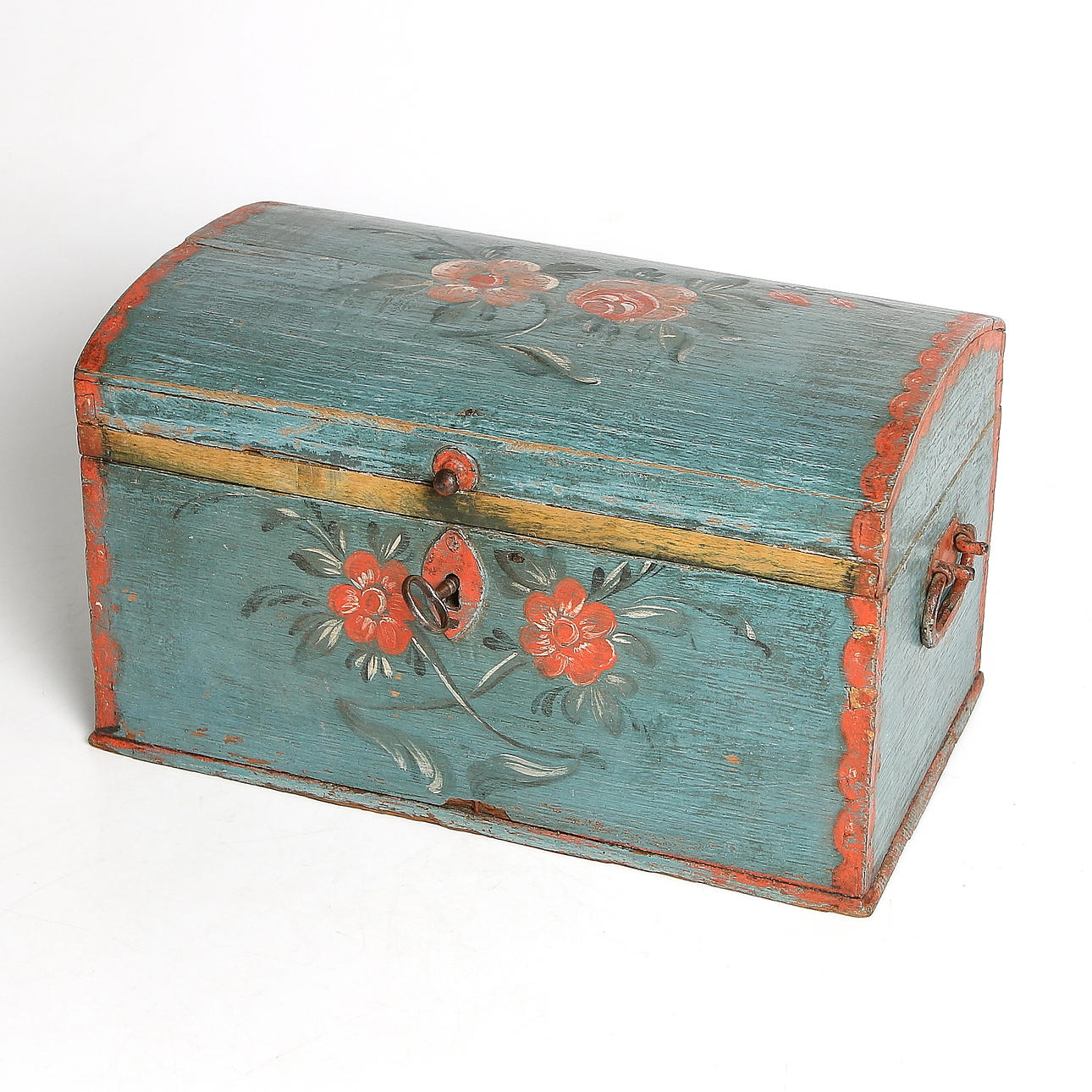 SKRIN, allmoge, måleri troligen Hälsingland, 17/1800-tal.