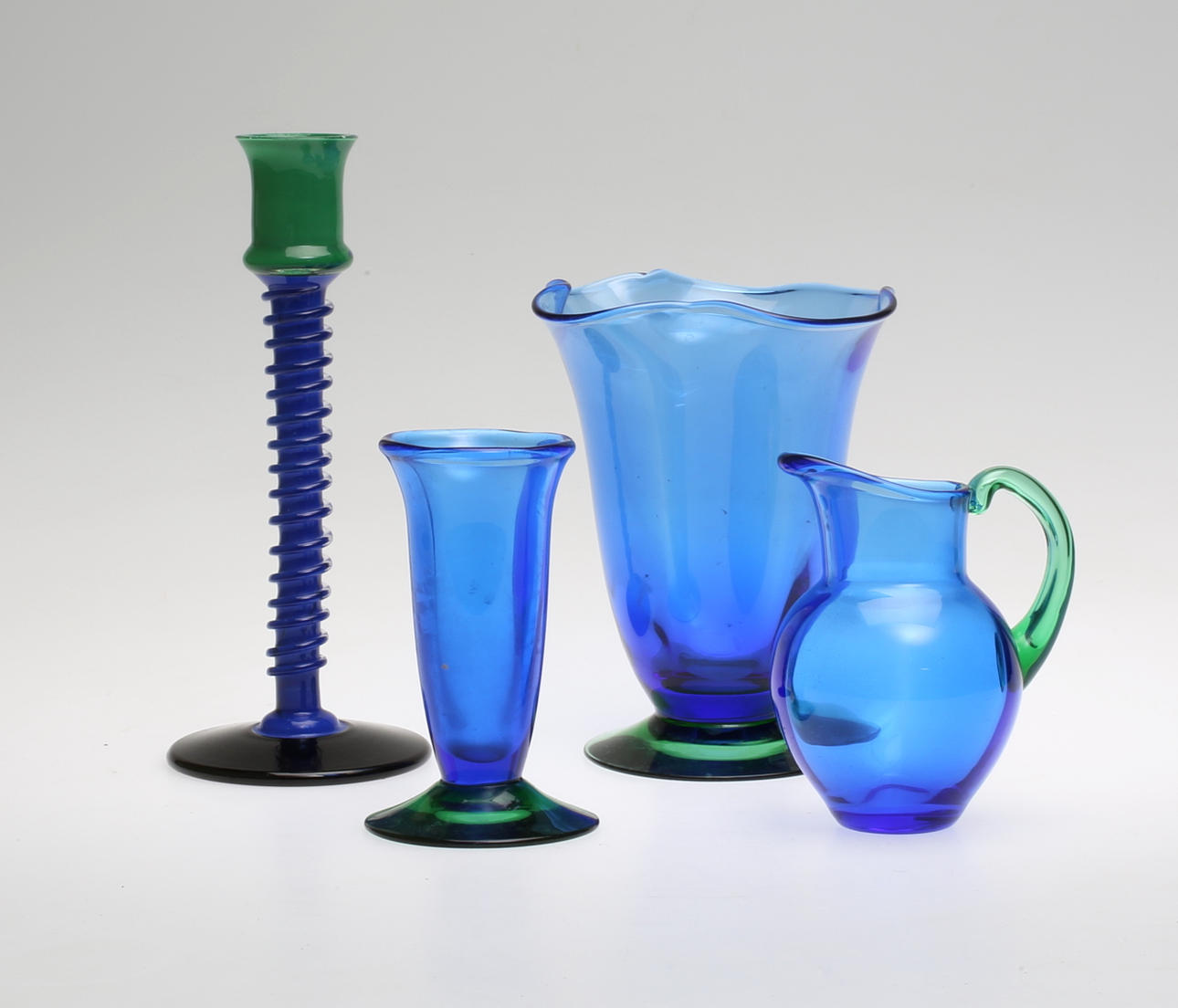 KONSTGLAS, 4 delar, Orrefors.