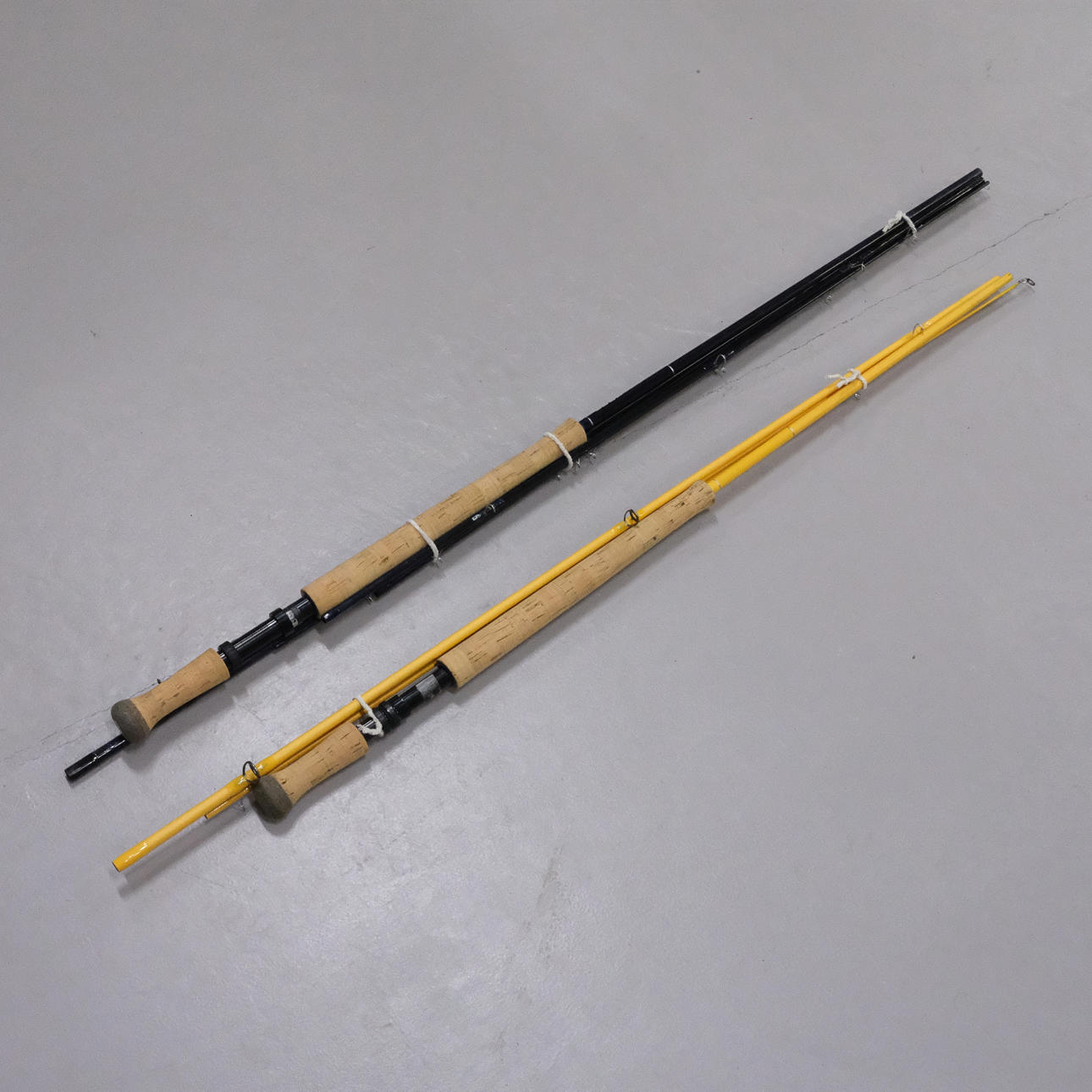LOOP PARA DOS CAÑAS DE PESCA CON MOSCA.