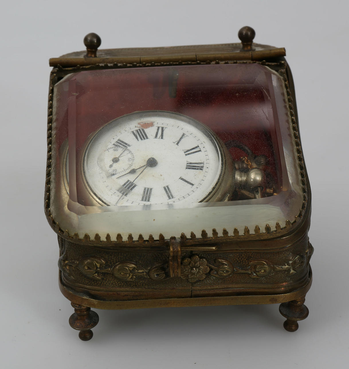 ROVSTÄLL OCH 2 ROVOR, bland annat silver,1800-1900-tal.