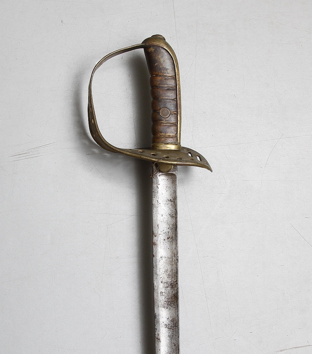 SABEL, m/1867-1893, för kavalleriet.