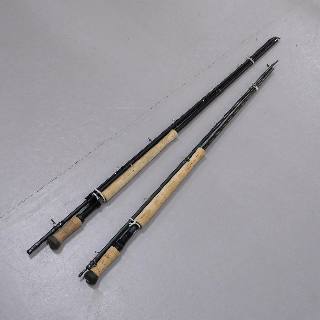 LOOP PARA DOS CAÑAS DE PESCA CON MOSCA.