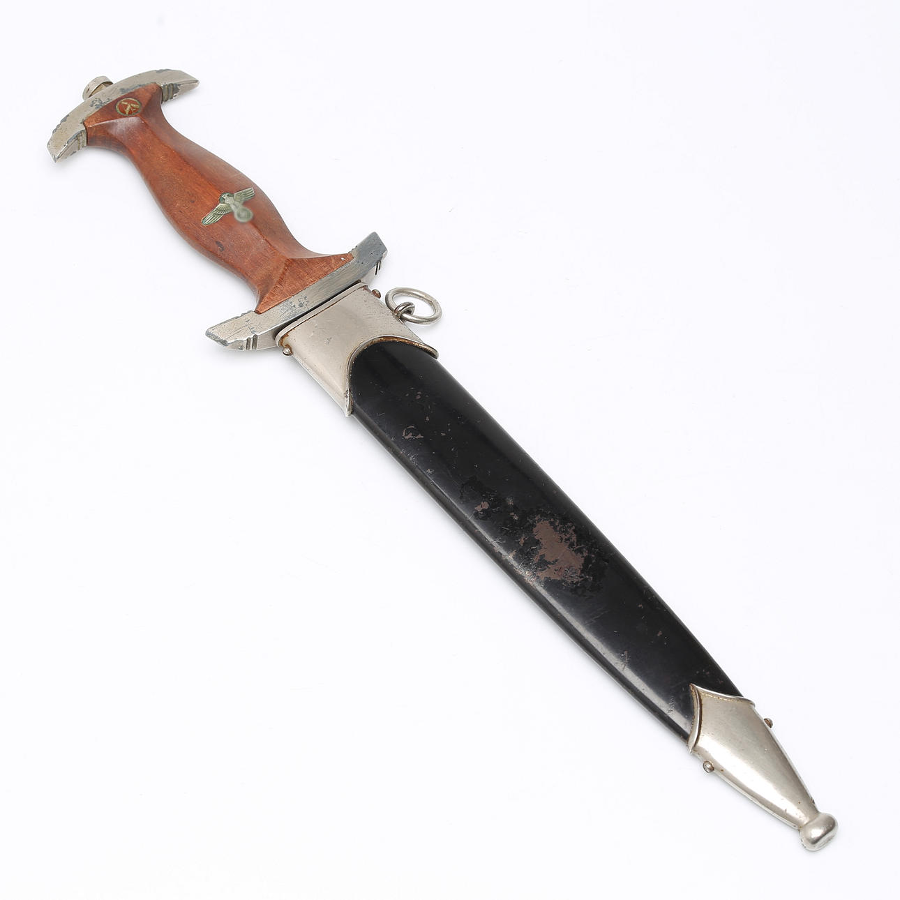 SA Dagger, version 1933-35, "Alles für Deutschland" on one side, RZM M 7/5 CARL JULIUS KREBS SOLINGEN on the other.
