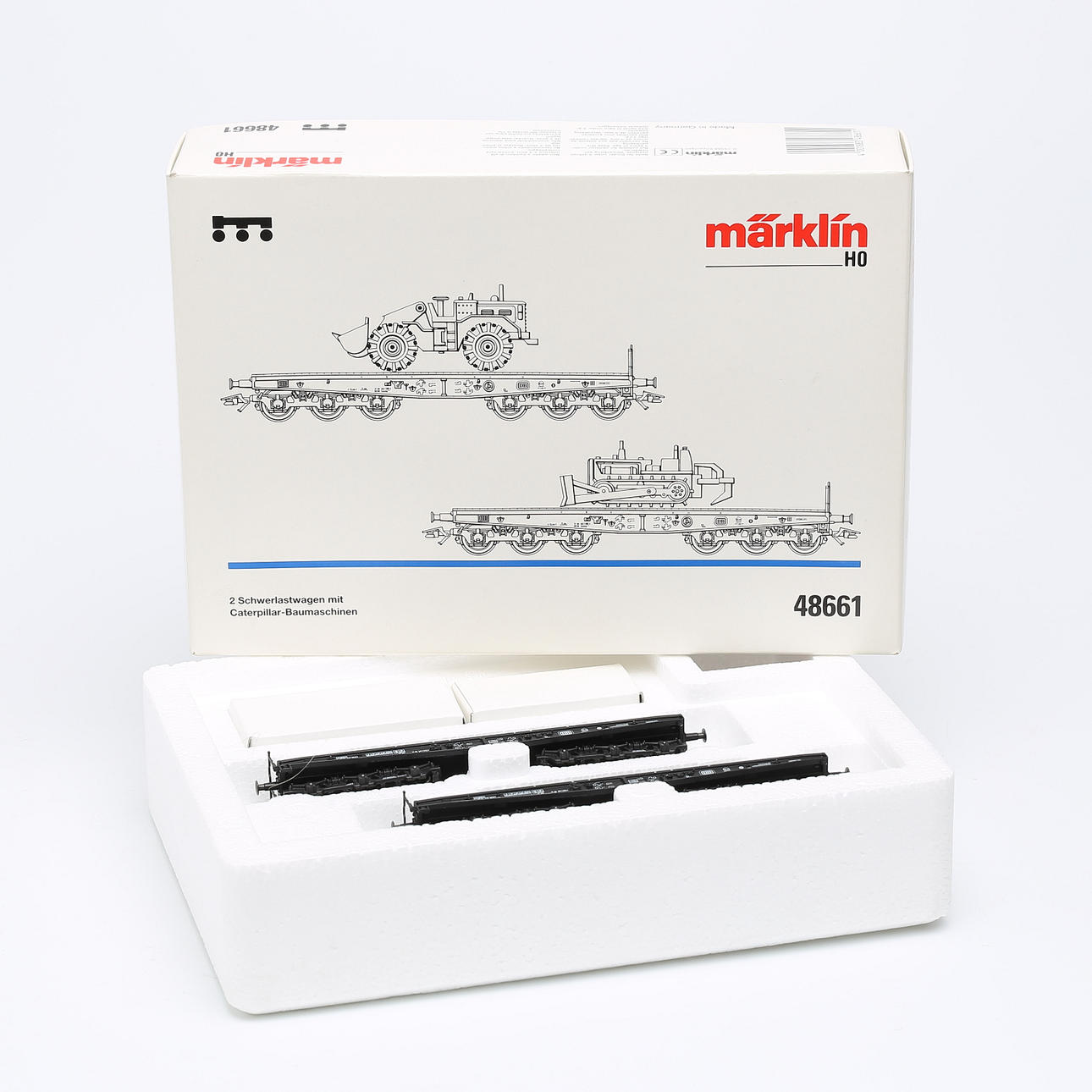 MÄRKLIN 48661 2 trucks with work vehicles, original packaging. Toys ...